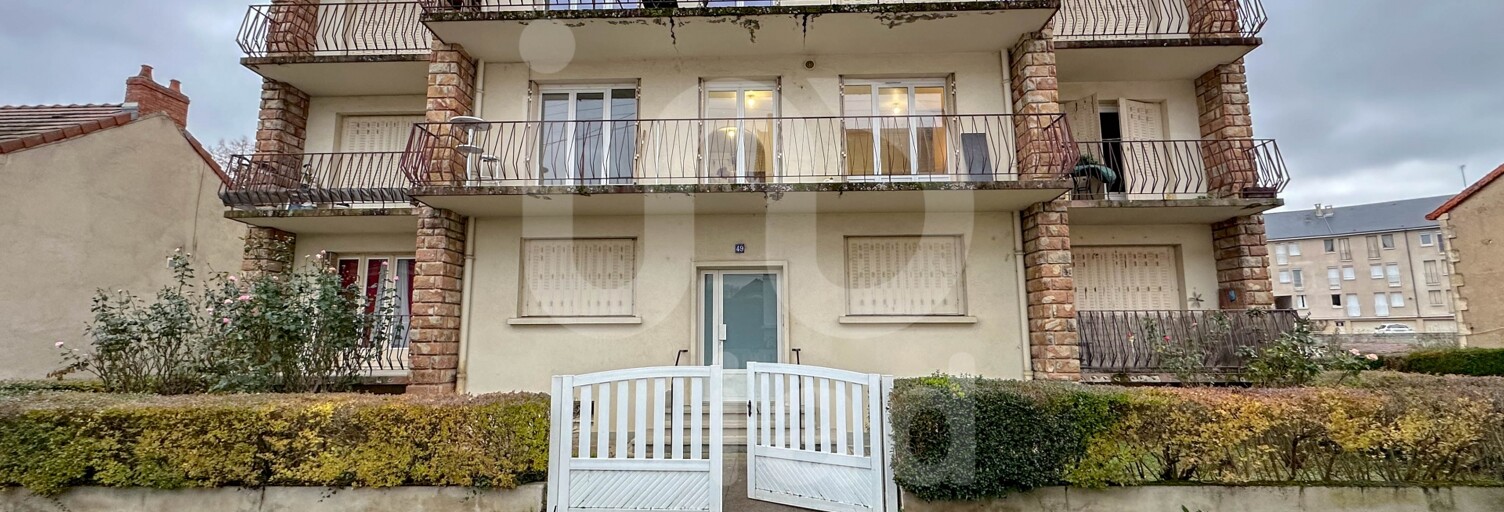 Appartement 3 Pièces 57 m² à vendre à Montluçon (03100)