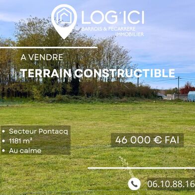 Terrain  46000 €