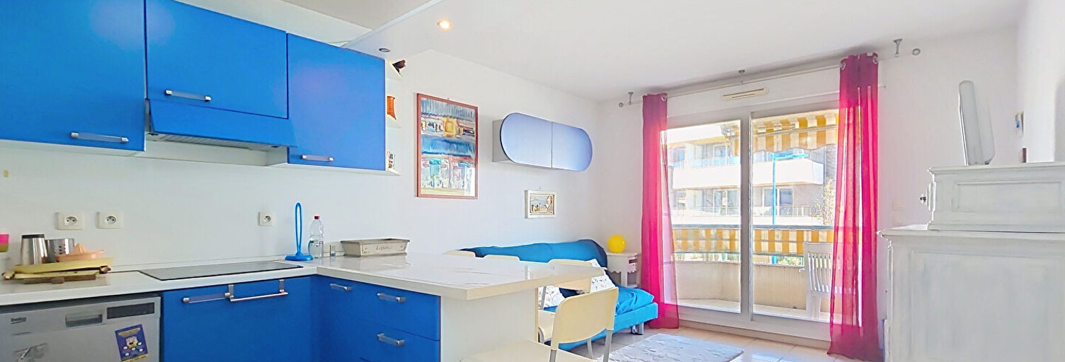 Appartement 2 Pièces 35 m² à vendre à Villeneuve-Loubet (06270)