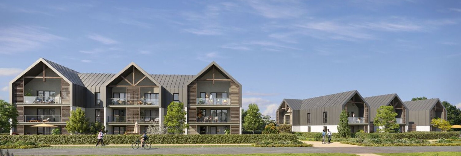 Appartement neuf T2, T3, T4 Pièce 39 à 80 m² à vendre à Pleurtuit (35730)