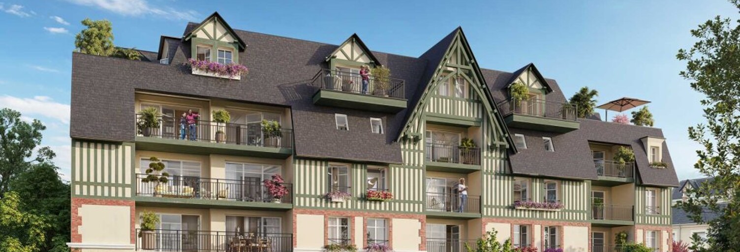 Appartement neuf T2, T3, T4 Pièce 39 à 118 m² à vendre à Blonville-sur-Mer (14910)