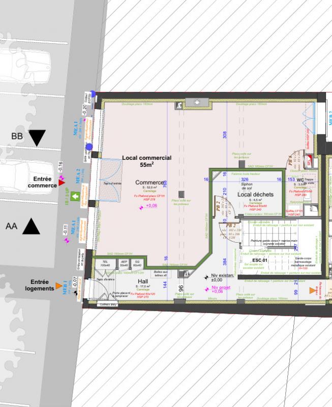 Local commercial  à louer Rodez 12000