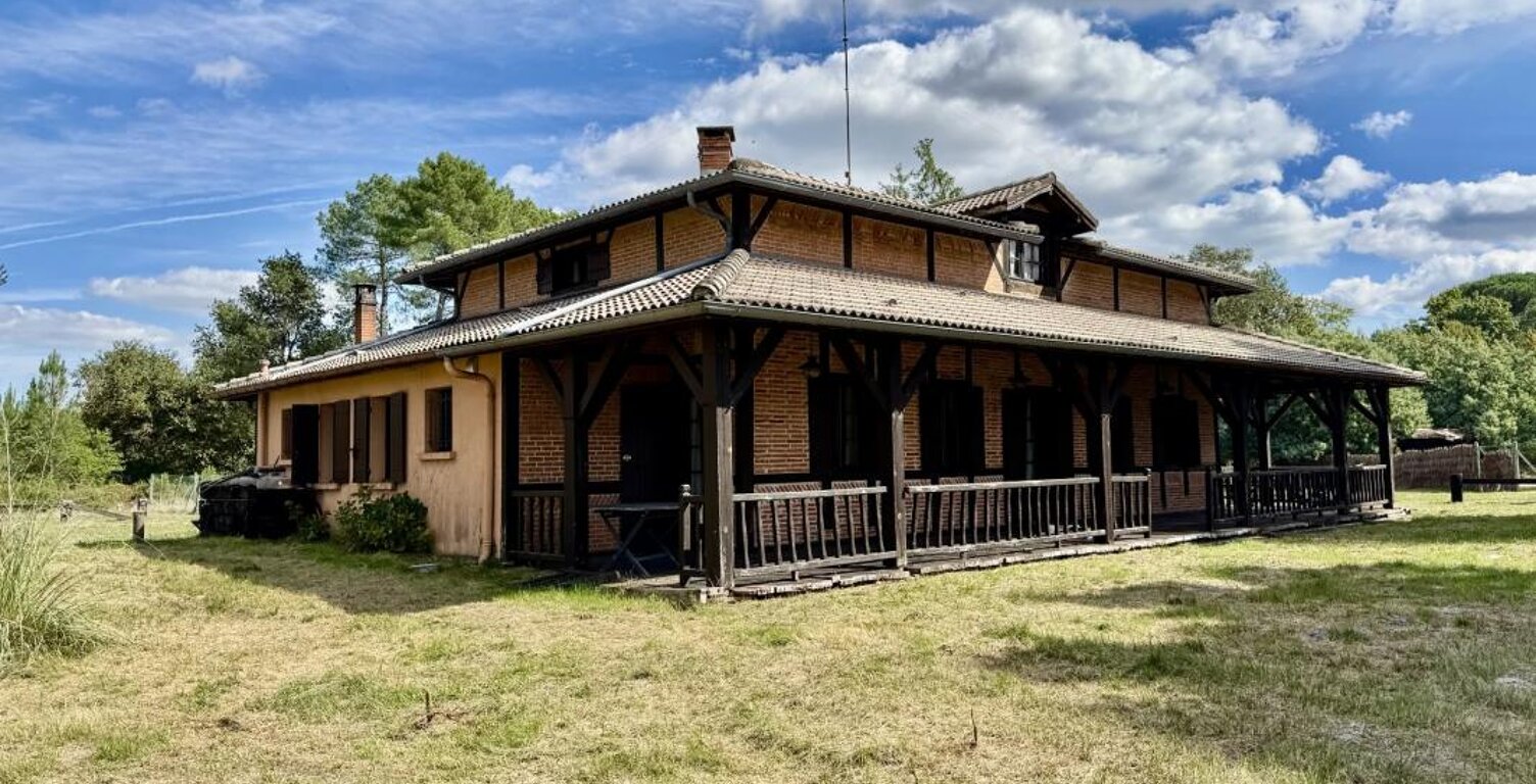 Belle propriété entourée par la forêt landaise, un véritable havre de paix à Escource — photo 1