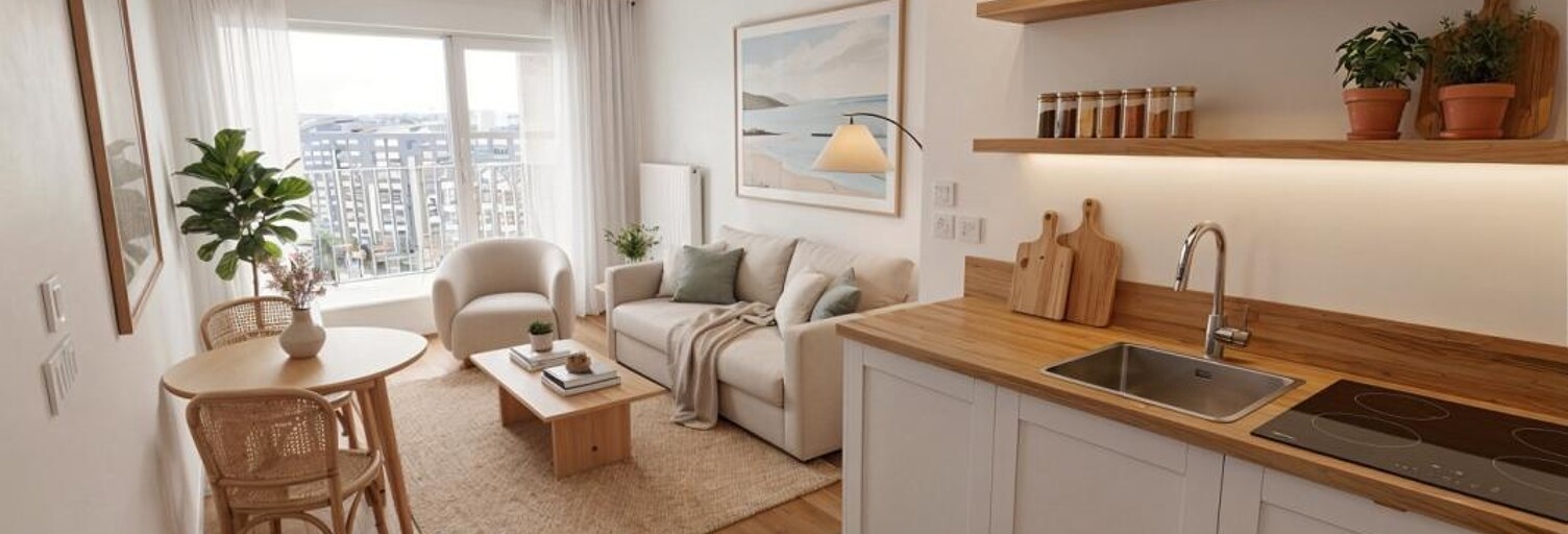 Appartement 2 Pièces 41 m² à vendre à Nantes (44000)