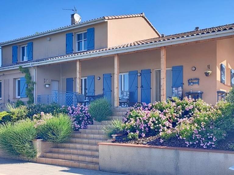 Maison avec piscine à vendre 5 pièces CARLA BAYLE (09) vue Pyrénées — photo 1