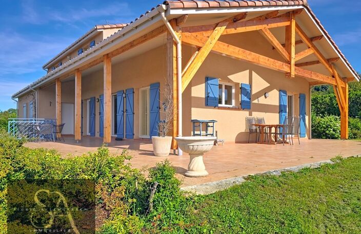 Maison avec piscine à vendre 5 pièces CARLA BAYLE (09) vue Pyrénées — photo 2
