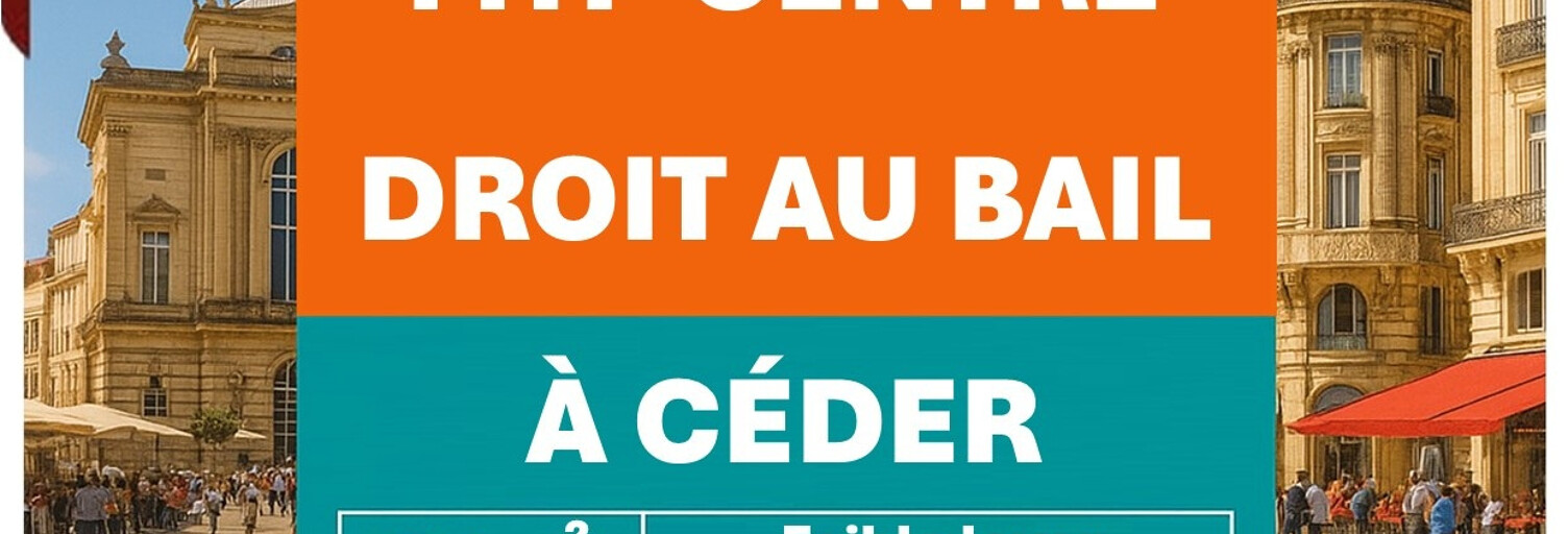Commerce  37 m² à vendre à Montpellier (34000)