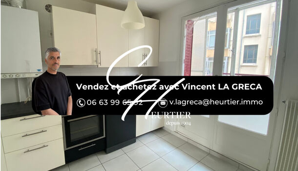 Appartement 3 pièces  à vendre Grenoble 38000