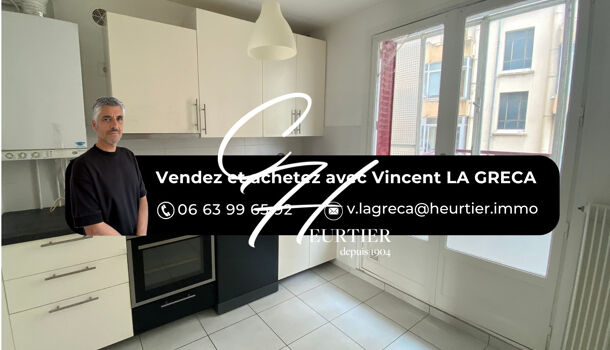 Appartement 3 pièces  à vendre Grenoble 38000