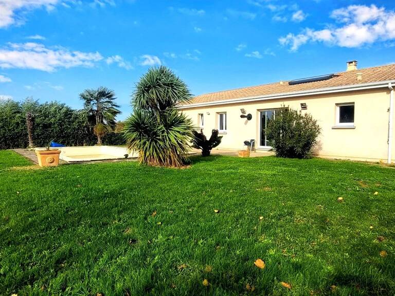 33500 - ARVEYRES - MAISON 4 CHAMBRES 115M² HABITABLES ET 1260M² JARDIN AVEC PISCINE — photo 1