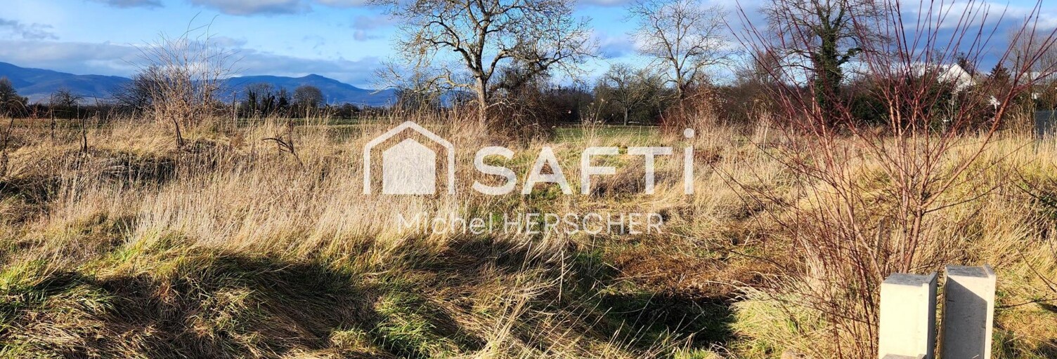 Terrain  700 m² à vendre à Porte-du-Ried (68320)