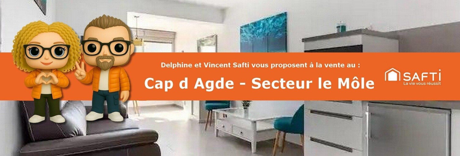 Appartement 2 Pièces 43 m² à vendre à Agde (34300)