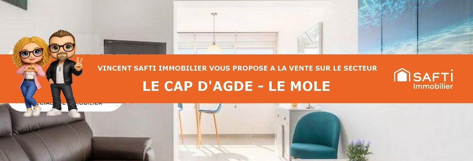 Appartement 2 Pièces 43 m² à vendre à Agde (34300)