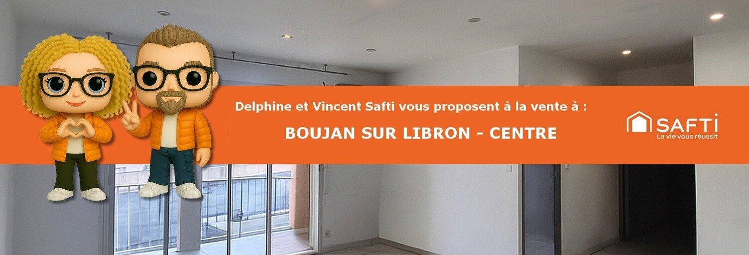 Appartement 3 Pièces 68 m² à vendre à Boujan-sur-Libron (34760)