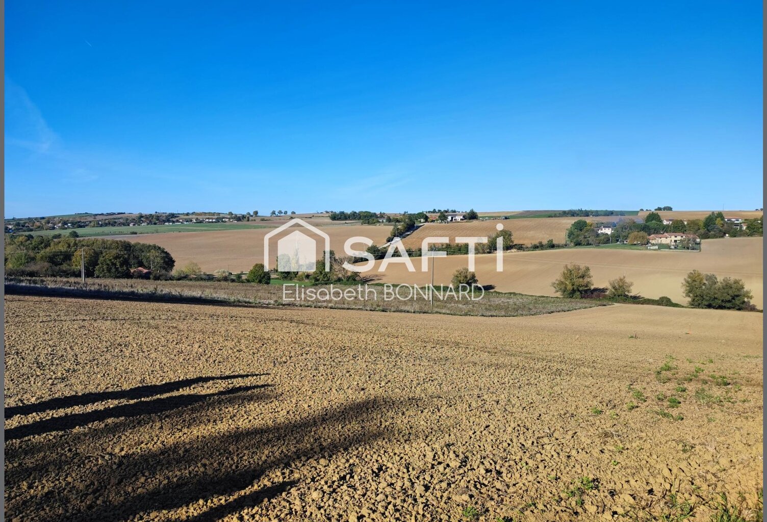 Au sud d'Auterive, belle superficie, vue dégagée — photo 1