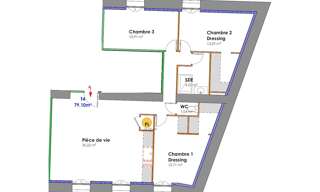 Appartement 4 Pièces 79 m² à vendre à Thézan-lès-Béziers (34490)