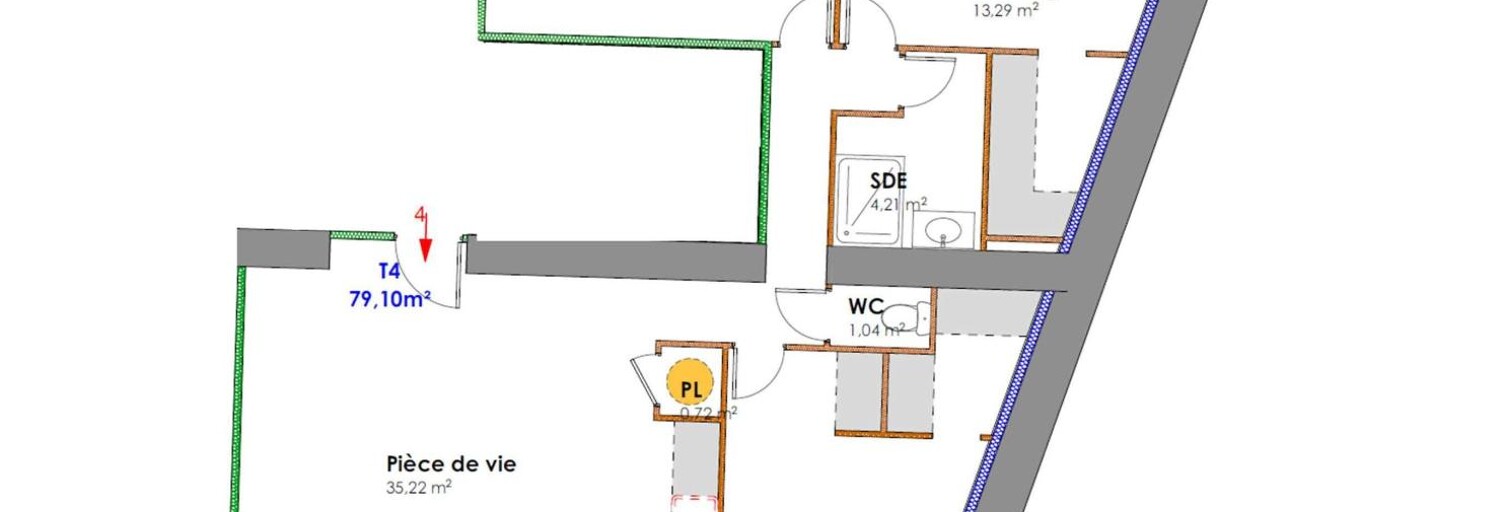 Appartement 4 Pièces 79 m² à vendre à Thézan-lès-Béziers (34490)