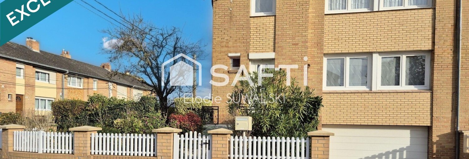 Maison 6 Pièces 110 m² à vendre à Aulnoy-lez-Valenciennes (59300)