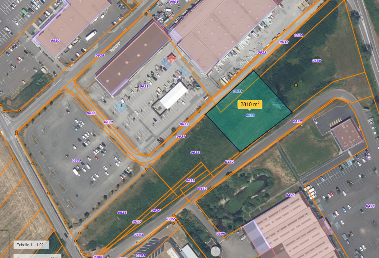 ZONE COMMERCIALE PERRIGNY AUXERRE - TERRAIN CONSTRUCTIBLE DE 2854M² — photo 1
