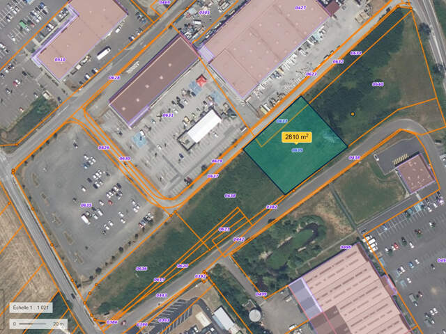 ZONE COMMERCIALE PERRIGNY AUXERRE - TERRAIN CONSTRUCTIBLE DE 2854M² — photo du bien