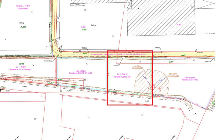 ZONE COMMERCIALE PERRIGNY AUXERRE - TERRAIN CONSTRUCTIBLE DE 2854M² — photo 4