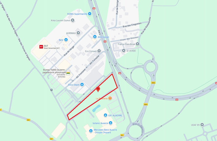 ZONE COMMERCIALE PERRIGNY AUXERRE - TERRAIN CONSTRUCTIBLE DE 2854M² — photo 5
