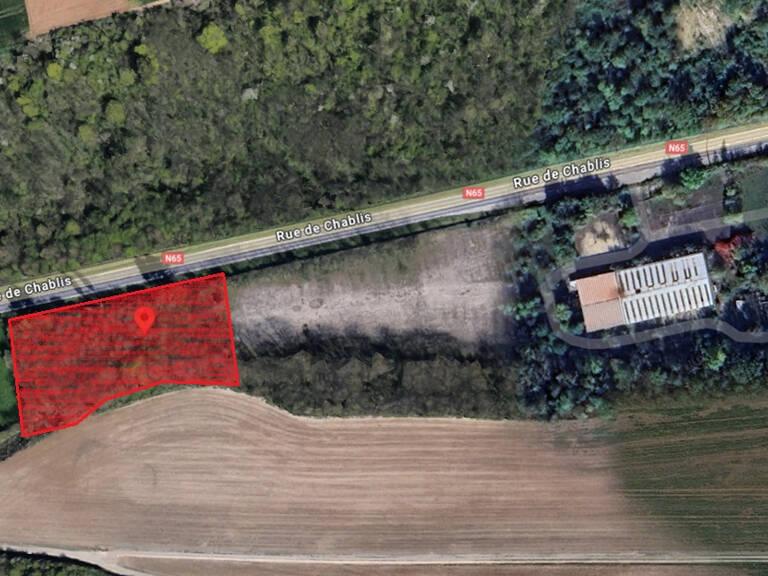 AUXERRE - TERRAIN CONSTRUCTIBLE DE  3.845M² - AXE A6 SUD - LIAISON SUD — photo 1