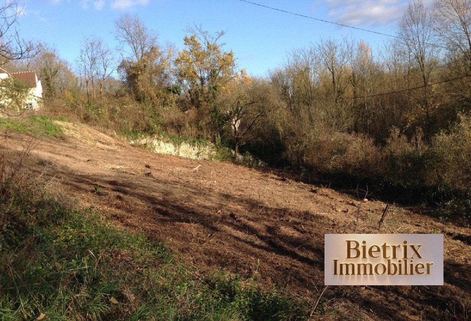 Vente terrain  1395 m² Champagne-sur-Oise (95660) — photo 1