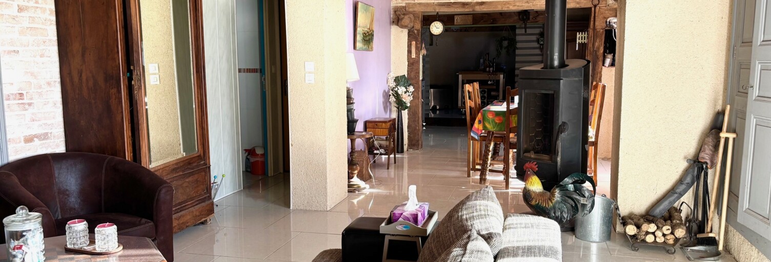 Maison 6 Pièces 116 m² à vendre à Prissac (36370)