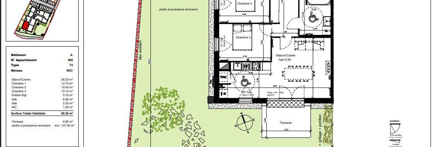 Appartement 4 Pièces 82 m² à vendre à Challans (85300)