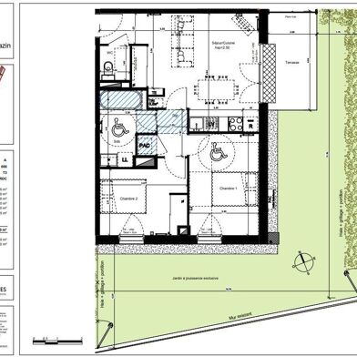 Appartement 3 pièces 248000 €