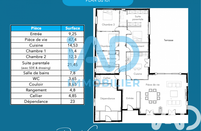 Vente Maison/villa 5 pièces — photo 3