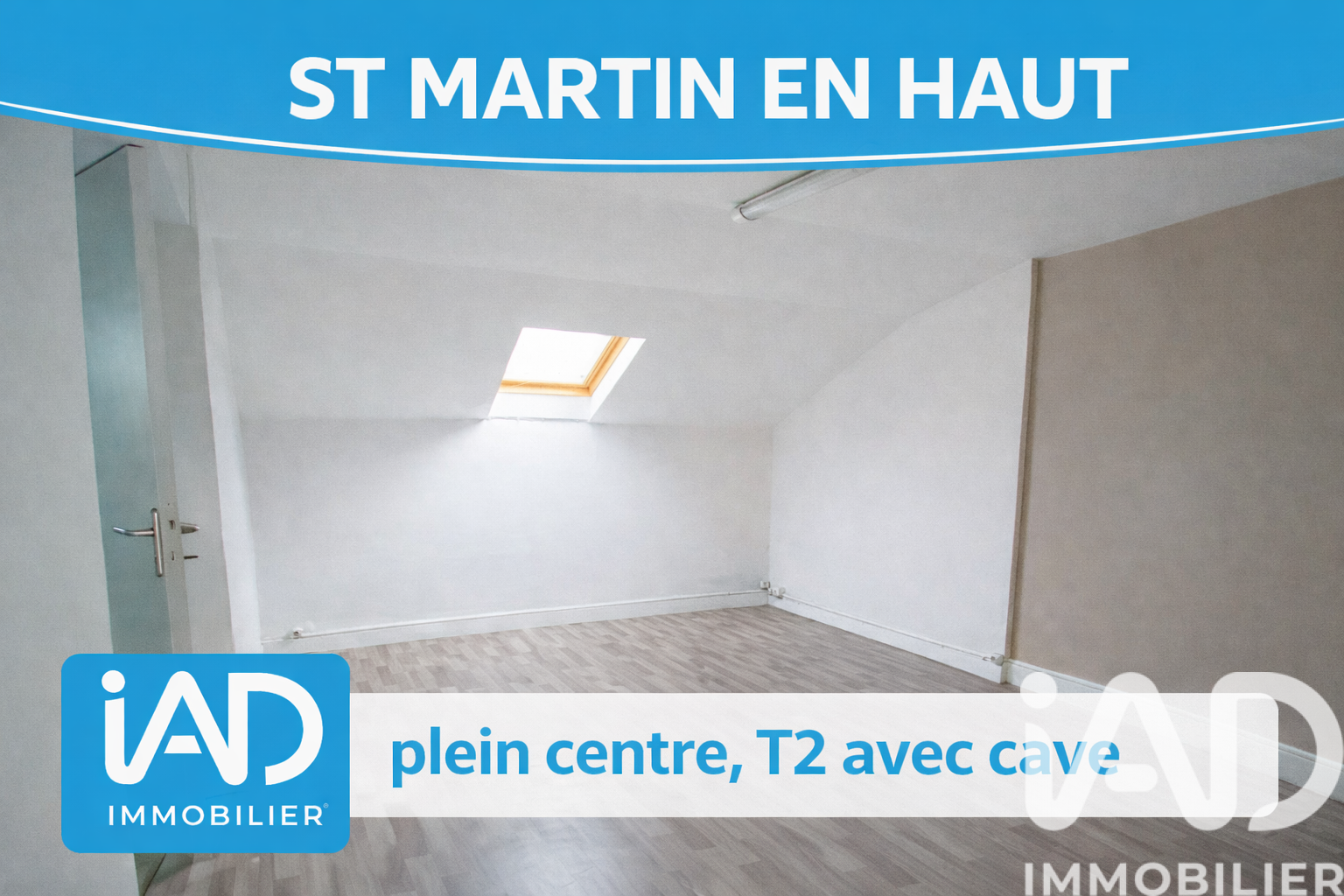 St-Martin-En-Haut - 43m² - 2p. - 1ch.