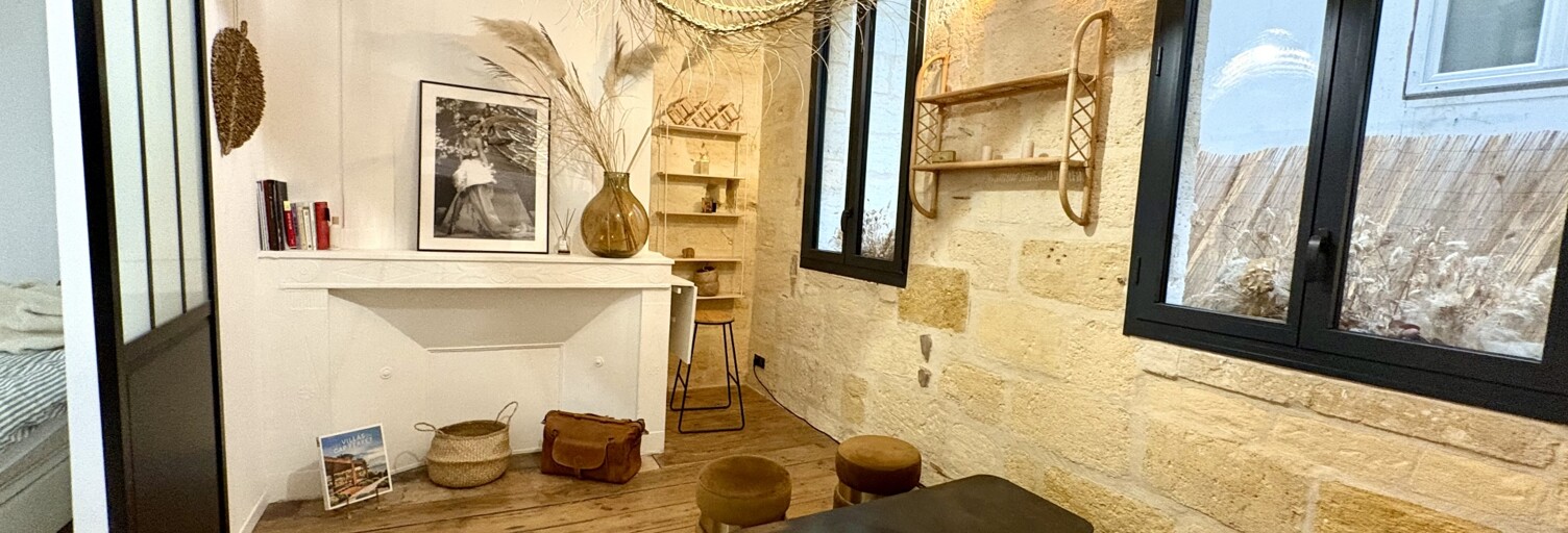 Appartement 2 Pièces 29 m² à vendre à Bordeaux (33000)