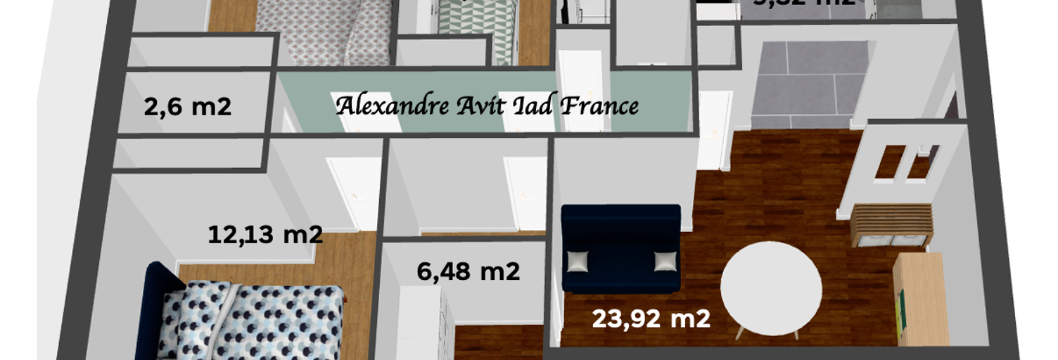 Appartement 5 Pièces 93 m² à vendre à Saint-Herblain (44800)
