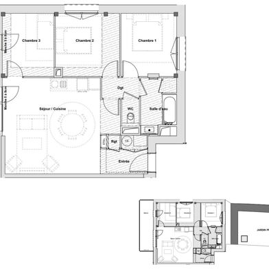 Appartement 4 pièces 242000 €