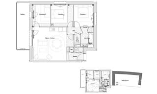 Appartement 4 Pièces 71 m² à vendre à Riom (63200)