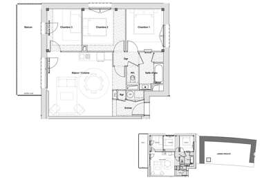 Appartement 4 pièces 254000 €