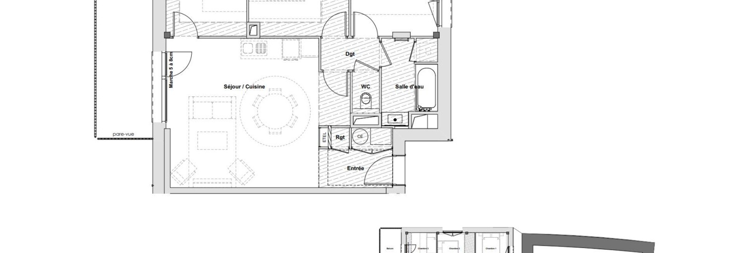 Appartement 4 Pièces 71 m² à vendre à Riom (63200)