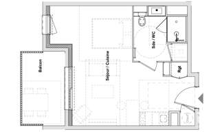 Appartement 1 Pièce 31 m² à vendre à Riom (63200)