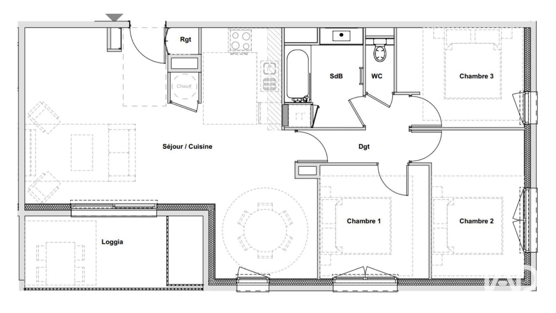 Vente Appartement 4 pièces - Photo 4