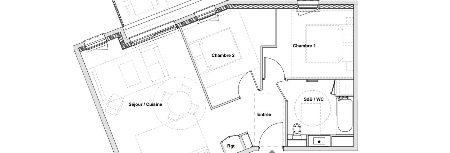 Appartement 3 Pièces 59 m² à vendre à Riom (63200)