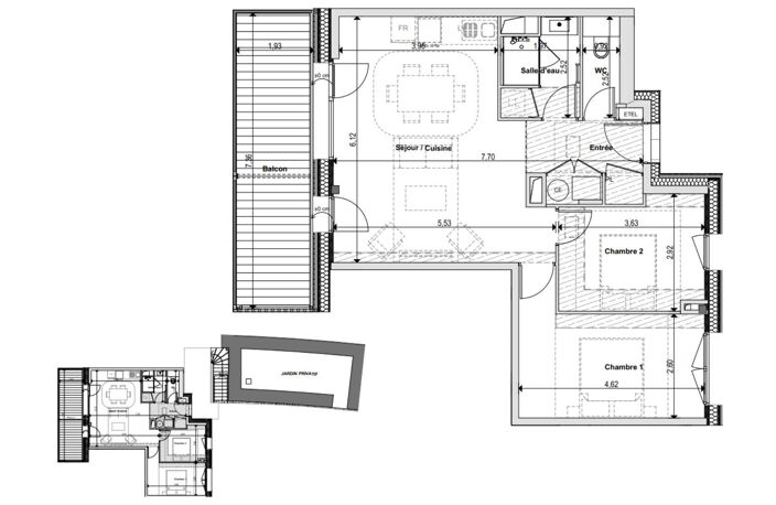 Vente Appartement 3 pièces — photo 4