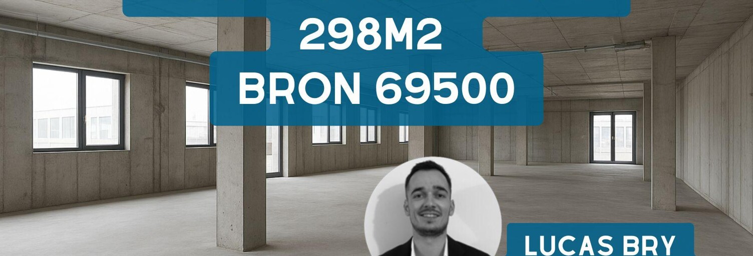 Commerce  298 m² à louer à Bron (69500)