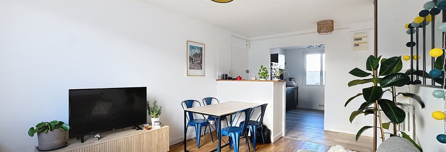 Appartement 3 Pièces 54 m² à vendre à Rennes (35200)