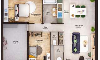 Maison 4 Pièces 73 m² à vendre à Amilly (28300)