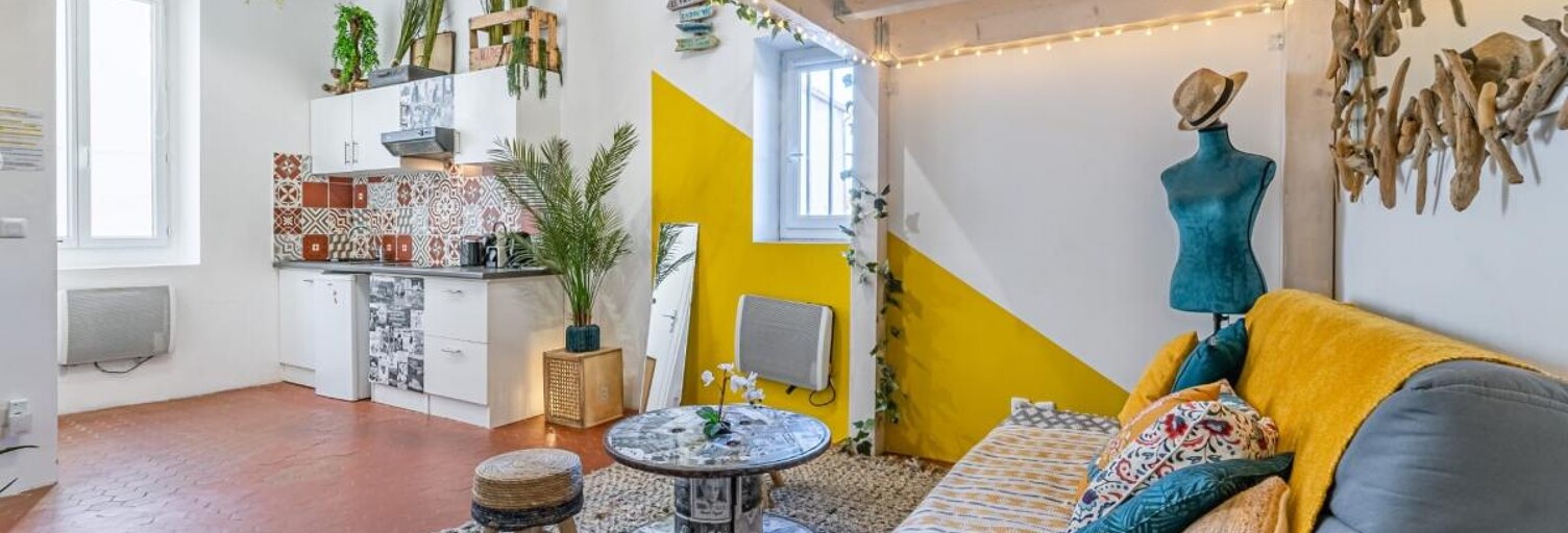 Appartement 2 Pièces 33 m² à vendre à Marseille 2 (13002)