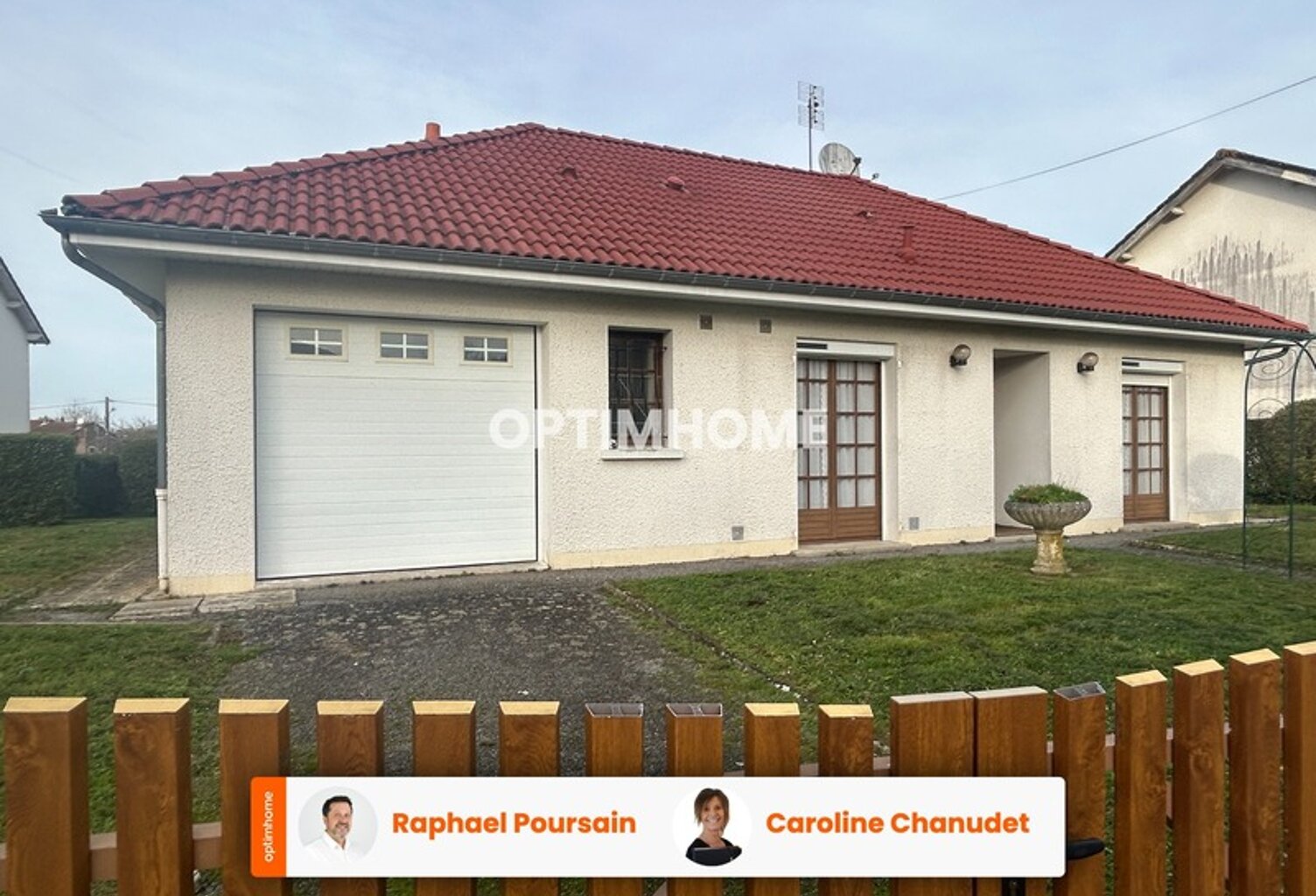 Maison de plain-pied de 76 m2 sur 750 m2 de jardin — photo 1