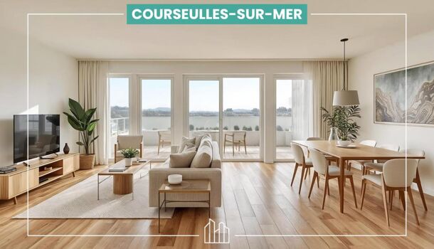 Appartement 3 pièces  à vendre Courseulles-sur-Mer 14470