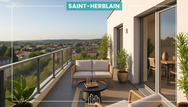 Appartement 3 pièces  à vendre Saint-Herblain 44800